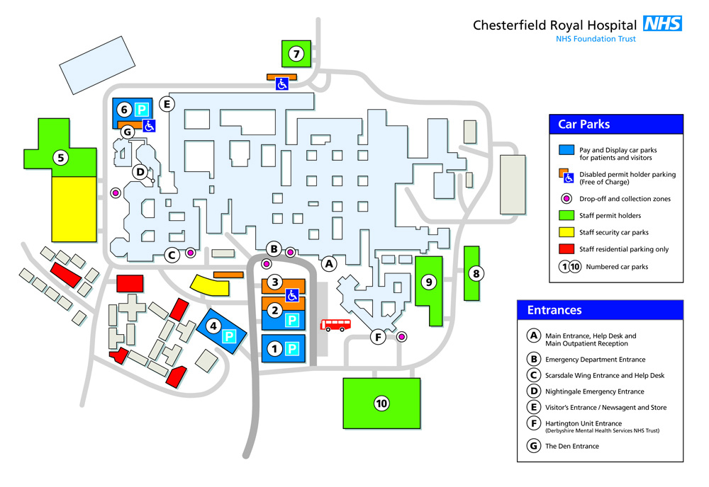 Hospital Map Images